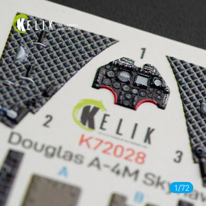KELIK K72028 A-4M &amp;quot;SKYHAWK&amp;quot; INTERIOR 3D DECALS FOR FUJIMI/HOBBY 2000 KIT 1/72 – Bild 2