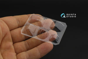 Quinta Studio QC72046 Uh-1B vacuumed clear canopy (Italeri) 1/72 – imagen 5