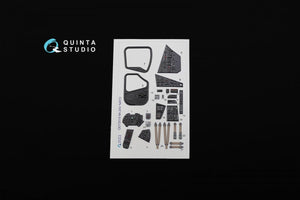 Quinta Studio QD72019 Mi-24V NATO 3D-Printed &amp;amp; coloured Interior on decal paper (for Zvezda kit) 1/72 – imagen 2