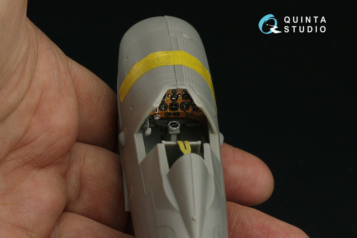 Quinta Studio QD48297 Gloster Gladiator MKI 3D-Printed &amp;amp; coloured Interior on decal paper (Roden) 1/48 – zdjęcie 9