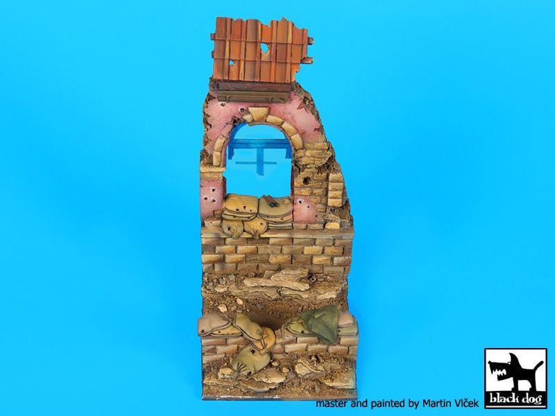 Black Dog D35103 House ruin Italy 1944 base 1/35 – imagen 3