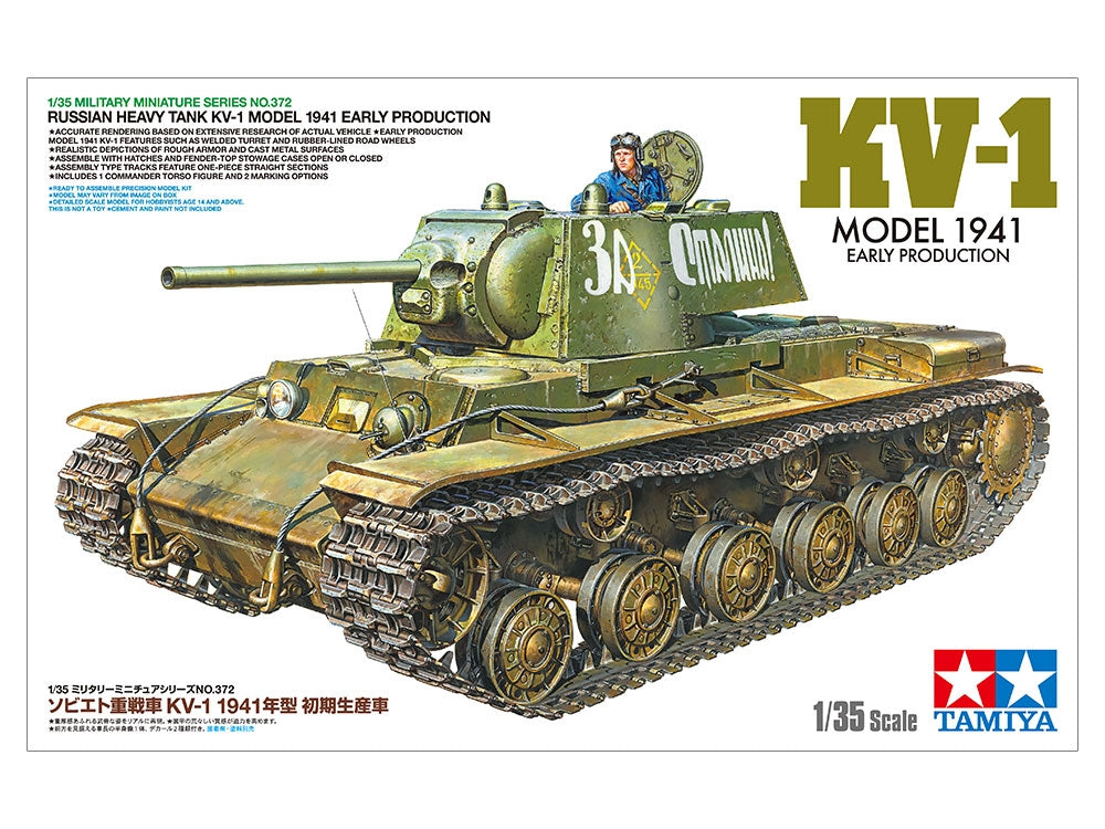 Tamiya 35372 Russian Heavy Tank KV-1 Model 1941, Early Production 1/35 – imagen 2