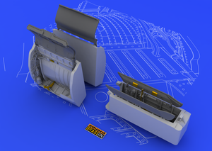 Eduard 648049 MiG-21 wheel wells 1/48 (EDUARD) – imagen 2
