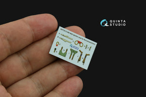 Quinta Studio QD72173 Blackburn Buccanneer S.2B Late 3D-Printed &amp;amp; coloured Interior on decal paper (Airfix) 1/72 – immagine 5
