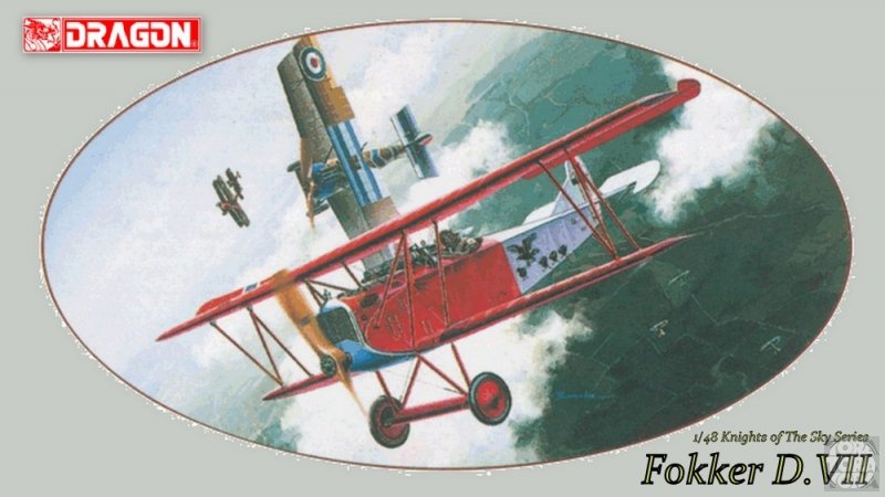 Dragon 5905 Fokker D.VII 1/48