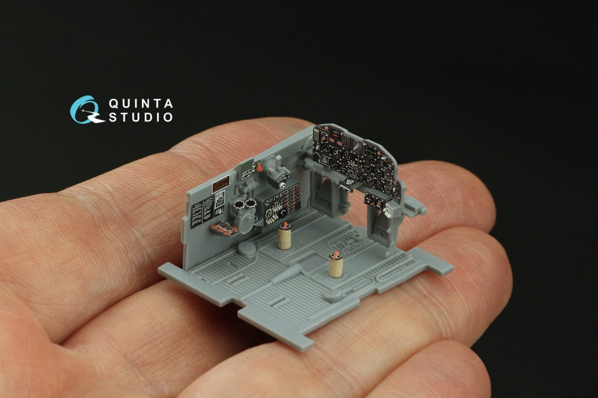 Quinta Studio QD48434 P-47D-25 Thunderbolt Intérieur coloré imprimé en 3D sur papier décalcomanie (Miniart) 1/48  – image 9