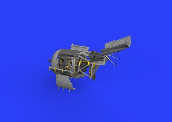 Eduard 648440 Fw 190A-8/ R2 engine &amp;amp; fuselage guns 1/48 EDUARD – imagen 2