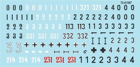 Star Decals 72-A1067 Tigers of sPzAbt 508. 1/72 – Bild 3