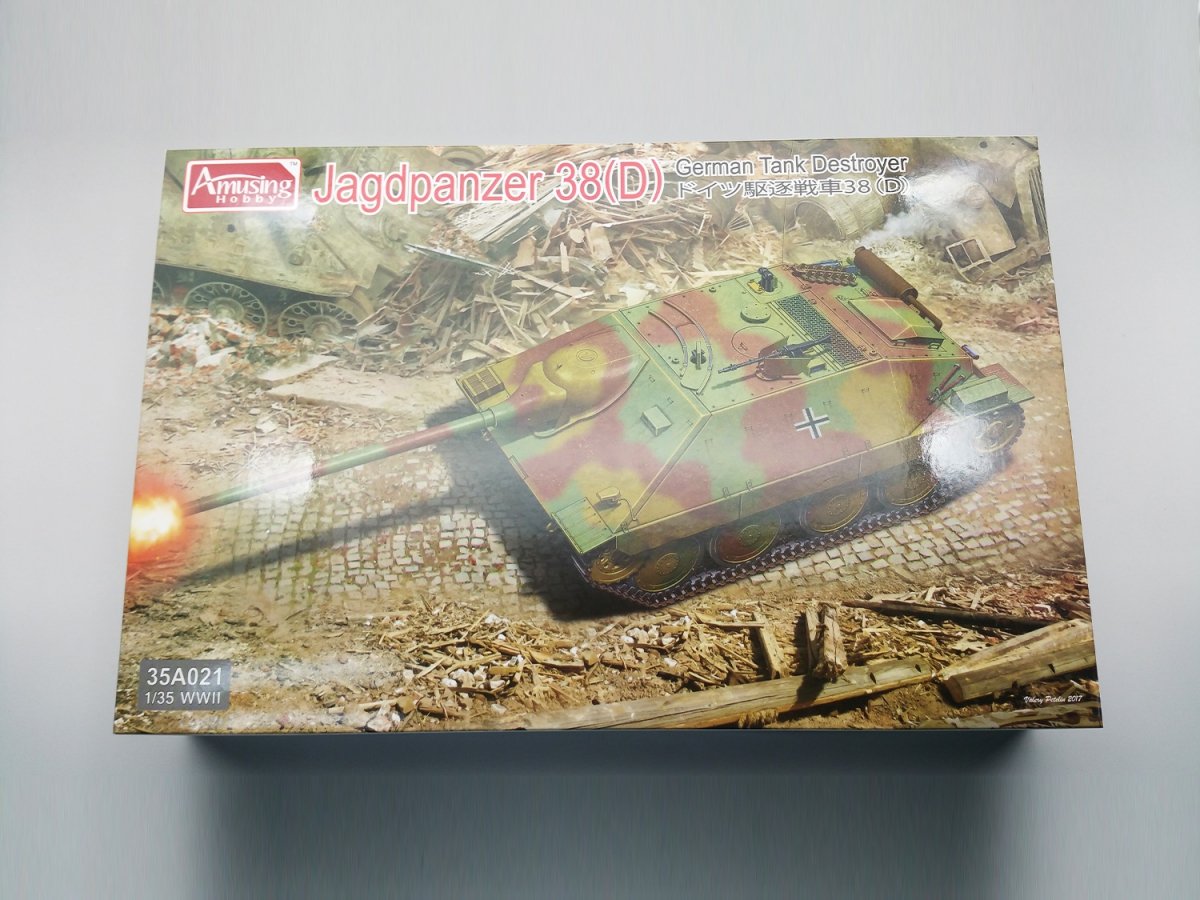 Amusing Hobby 35A021 Jagdpanzer 38(D) 1/35 – image 2