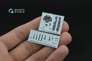 Quinta Studio QD48522 A-4C 3D-Printed &amp;amp; coloured Interior on decal paper (Hasegawa/Hobby2000) 1/48 – imagen 7