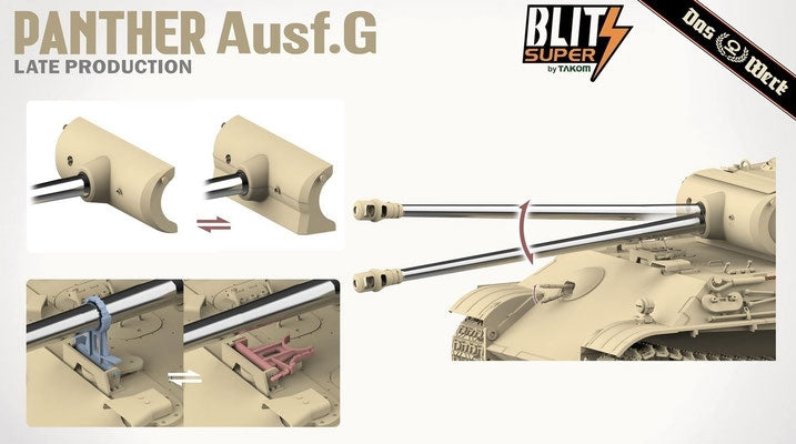 Das Werk DW35041 Panther Ausf.G Late Production SUPER BLITZ 1/35 – Bild 9
