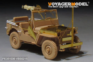 Voyager Model PE351036 WWII U.S. Jeep Willys MB upgrade set（For MENG VS-011）1/35 – imagen 3