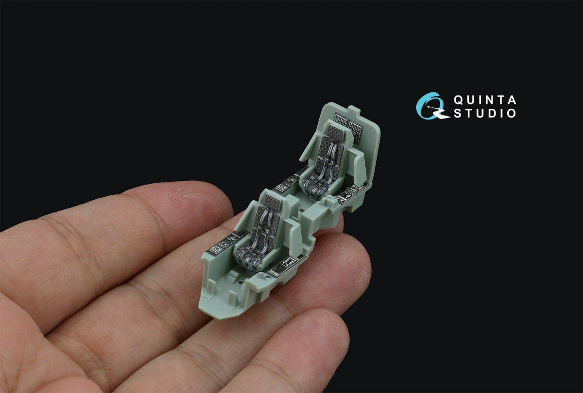 Quinta Studio QD+72152 AH-64D early 3D-Printed coloured Interior on decal paper (Academy)(with 3D-printed resin part) 1/72 – imagen 10