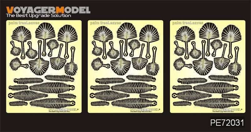 Voyager Model PE72031 Palm Leaves(pattern1) 1/72