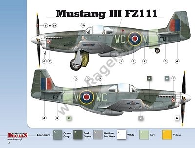 Kagero KD32003 Mustangs over Europe Part 1 Nos. 303 &amp;amp; 309 Squadrons 1/32 – imagen 3