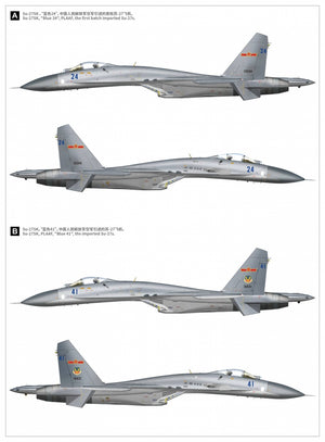Great Wall Hobby S4818 Su-27 Flanker-B 30th Anniversary Service in China 1/48 – immagine 2