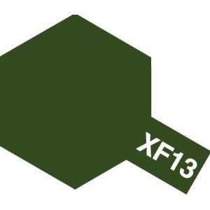 Tamiya XF13 J.A. Green (81713) Acrylic paint 10ml – immagine 2