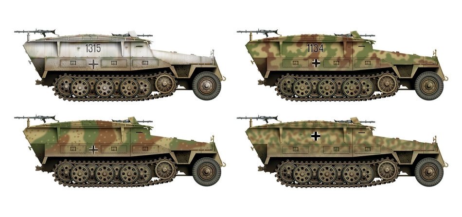 Das Werk DW35030 mtl.Pi.Pzwg. Sd.Kfz.251/7 1/35 – imagen 3