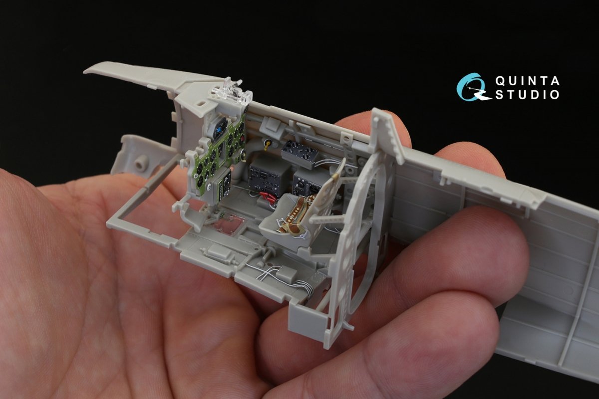 Quinta Studio QD32025 A6M2b (Nakajima prod.) 3D-Printed &amp;amp; coloured Interior on decal paper (for Tamiya kit) 1/32 – immagine 5