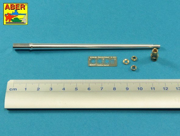 Aber 35L-300 Lufa z hamulcem wylotowym do Pantery G dla modeli Takom 1/35 – zdjęcie 2
