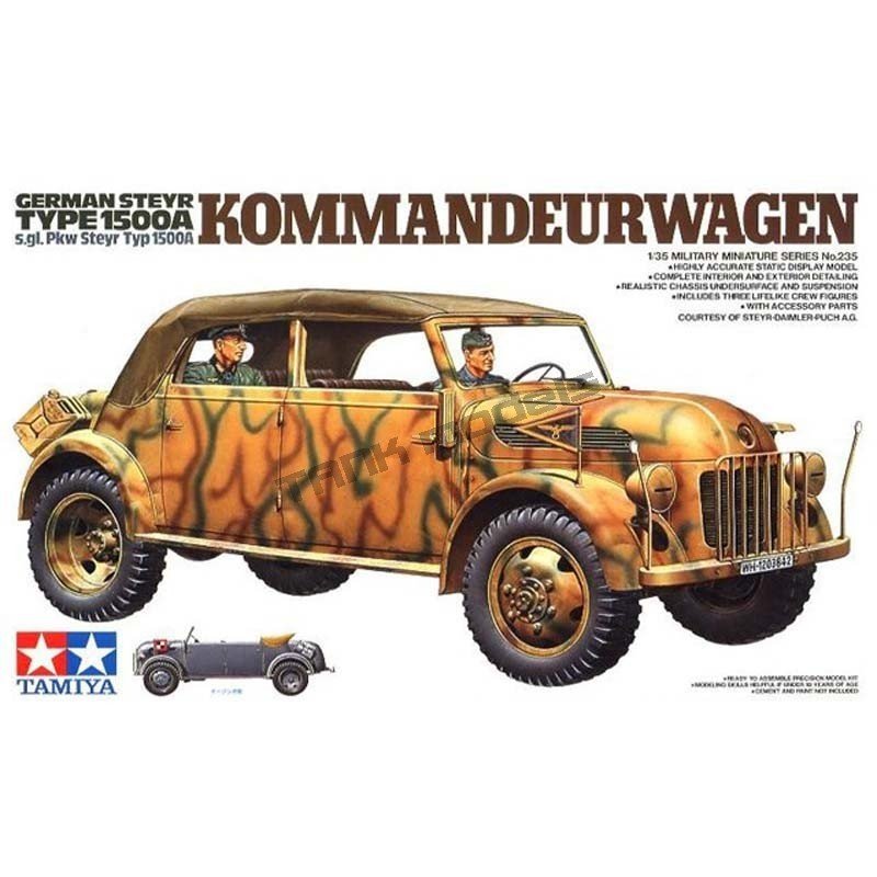 Tamiya 35235 German Steyr Type 1500A Kommandeurwagen 1/35