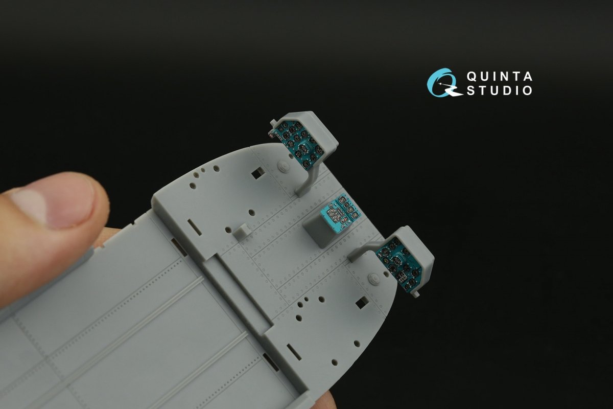 Quinta Studio QDS-48382 Mi-8MT 3D-Printed &amp;amp; coloured Interior on decal paper (Trumpeter) (Small version) 1/48 – immagine 10