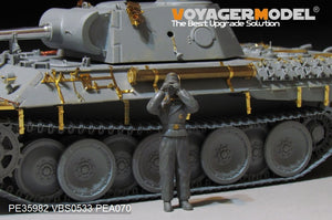 Voyager Model PE35982 WWII German Panther D Tank Early version Basic For TAKOM 2103 1/35 – imagen 12
