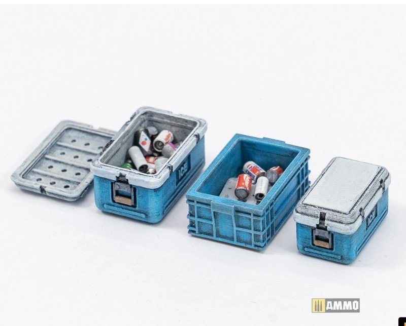 Liang 0414 3D-Print Model Mini Bar &amp;amp; Freezer 1/35 – Bild 4