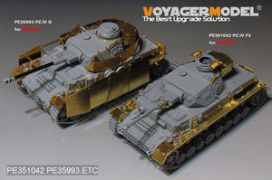 Voyager Model PE351042 WWII German Pz.Kpfw.IV Ausf.F2 Basic For Border BT-003 1/35 – Bild 19