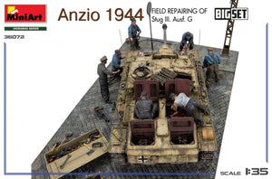 MiniArt 36072 Anzio 1944. Field Repairing of Stug III. Ausf. G. BIG SET 1/35 – imagen 5