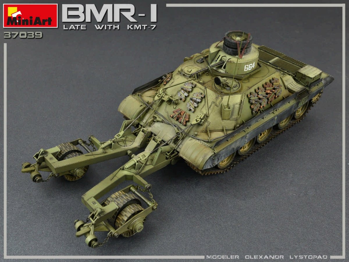 MiniArt 37039 BMR-1 Mod tardif. avec KMT-7 1/35 – image 5