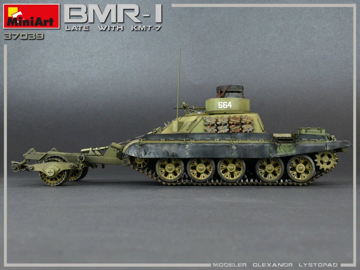 MiniArt 37039 BMR-1 Mod tardif. avec KMT-7 1/35 – image 6