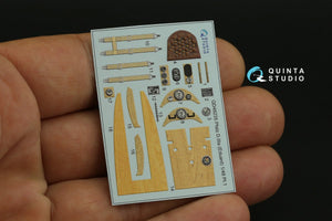 Quinta Studio QD48235 Pfalz D.IIIa 3D-Printed &amp;amp; coloured Interior on decal paper (Eduard) 1/48 – Bild 3