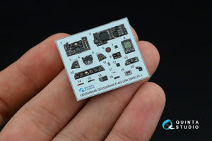 Quinta Studio QDS-48448 F-4G early 3D-Printed &amp;amp; coloured Interior on decal paper (Zoukei Mura SWS) (Small version) 1/48 – imagen 4