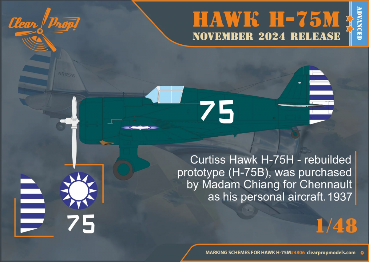 Clear Prop! CP4806 H-75MHawk ADVANCED KIT 1/48 – imagen 2