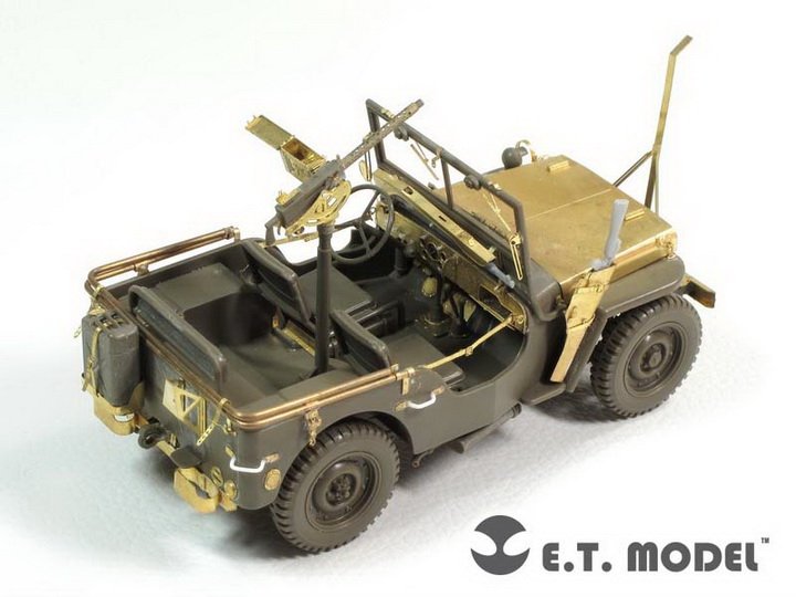Maquette ET E35-126 Jeep Willys MB américaine de la Seconde Guerre mondiale (pour TAMIYA 35219) (1/35) – image 5