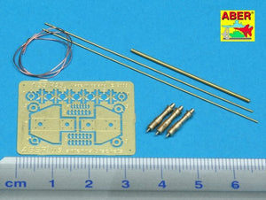 Aber R-25 US antenna and brackets (set of 3 pcs) 1/35 – Bild 2