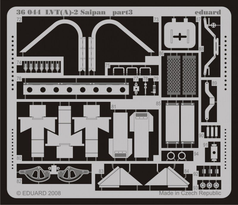 Eduard 36044 LVT(A)-2 Saipan 1/35 Italeri – imagen 3