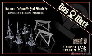 Das Werk DW4801 German Luftwaffe Jack Stand Set - Standard Edition 1/48 – immagine 4