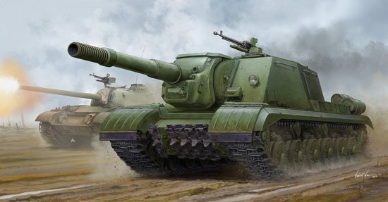 Trumpeter 05591 Canon automoteur blindé soviétique JSU-152K 1/35