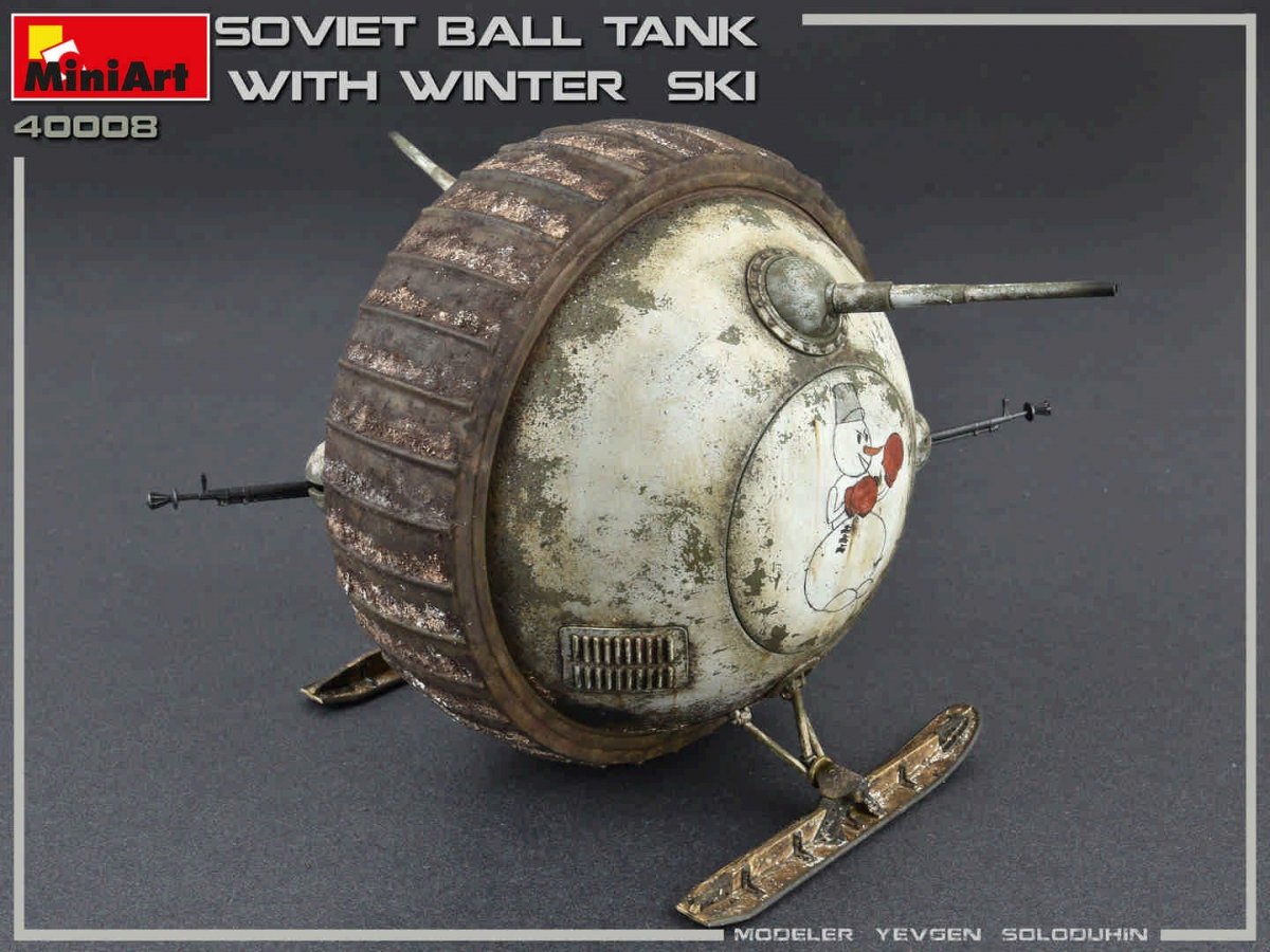 MiniArt 40008 SOVIET BALL TANK w/ WINTER SKI. INTERIOR KIT 1/35 – immagine 5