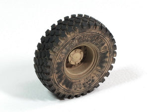 E.T. Model ER35-043 Modern“Buffale&amp;quot;6X6 MPCV(2004-2006 Production)Weighted Road Wheels For Bronco 35100 1/35 – imagen 3