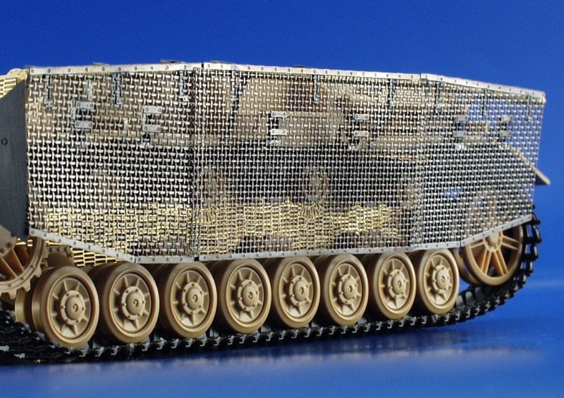Eduard BIG3510 Pz. IV Ausf. J MESH SCHÜRZEN &amp;amp; ZIMMERIT TAMIYA 1/35 – imagen 2