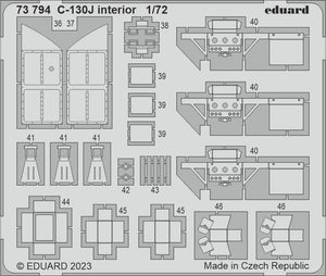 Eduard BIG72173 C-130J PART I ZVEZDA 1/72 – zdjęcie 5