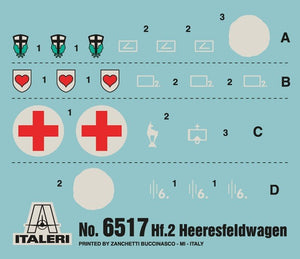 Italeri 6517 Hf.2 Schwerer Heeresfeldwagen 1/35 – imagen 6