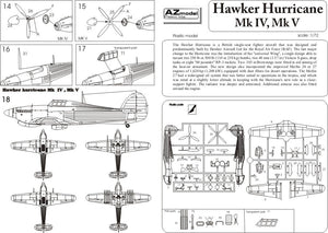 AZ Model AZ7325 Hawker Hurricane Mk.V 1/72 – imagen 4