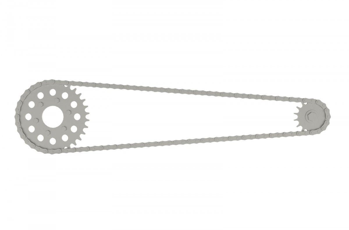Falcon Scale Models FSM005 Ducati HM Replica - chain for Tamiya 14019 1/12 – Bild 3