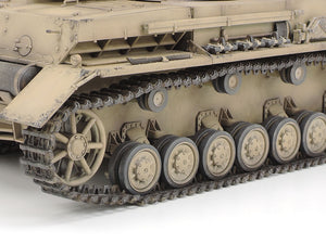Tamiya 25208 Panzerkampfwagen IV Ausf F. &amp;amp; Motorcycle North Africa 1/35 – imagen 7