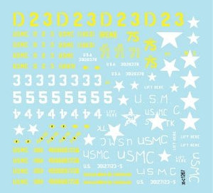 Star Decals 35-C1267 USMC M26 and M26A1 Pershing 1/35 – Bild 3