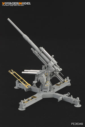 Voyager Model PE35349 WWII German 88mm FlaK 37 mit Behelfslafette For DRAGON 6523 1/35 – imagen 8